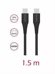 Kabel Type C Swissten 5A Power Delivery Type-C To Type-C USB Cable 2